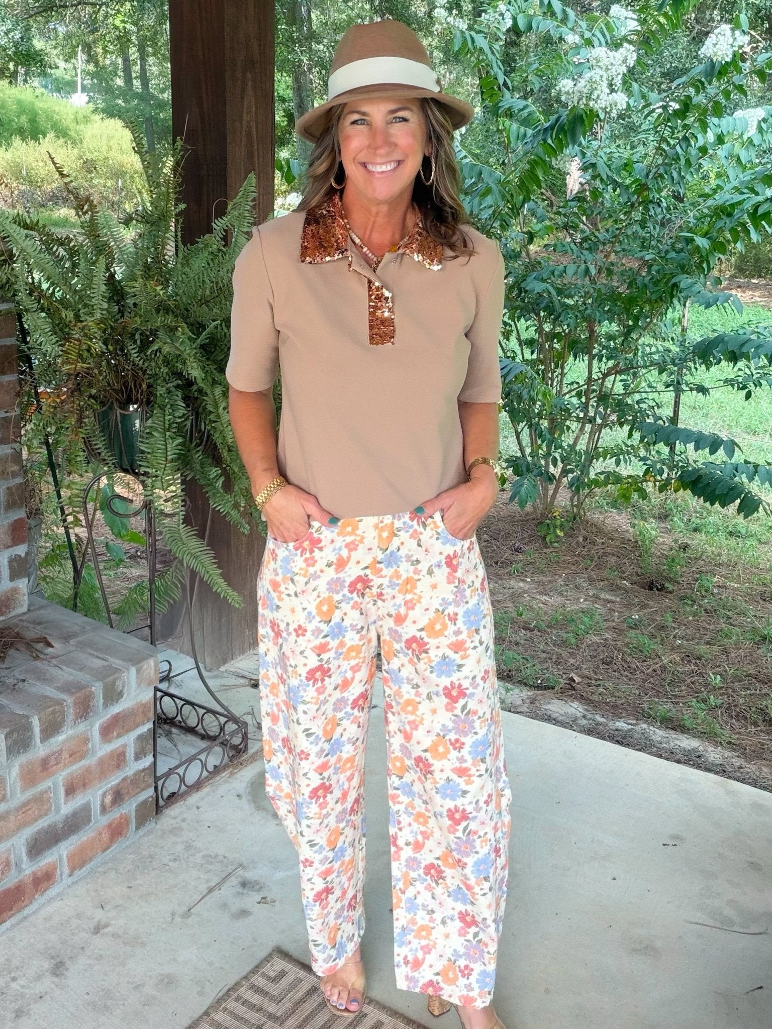 Wildflower Way Barrel Pants - Jessi Jayne Boutique