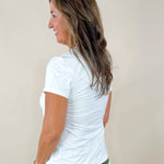 Refined Basics Short Sleeve Top - 2 Colors Available - Jessi Jayne Boutique