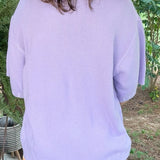 Lavender Lane High-Low Sweater Top