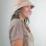 Fringe Band Wool Felt Cloche Hat - Jessi Jayne Boutique