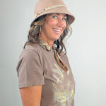 Fringe Band Wool Felt Cloche Hat - Jessi Jayne Boutique