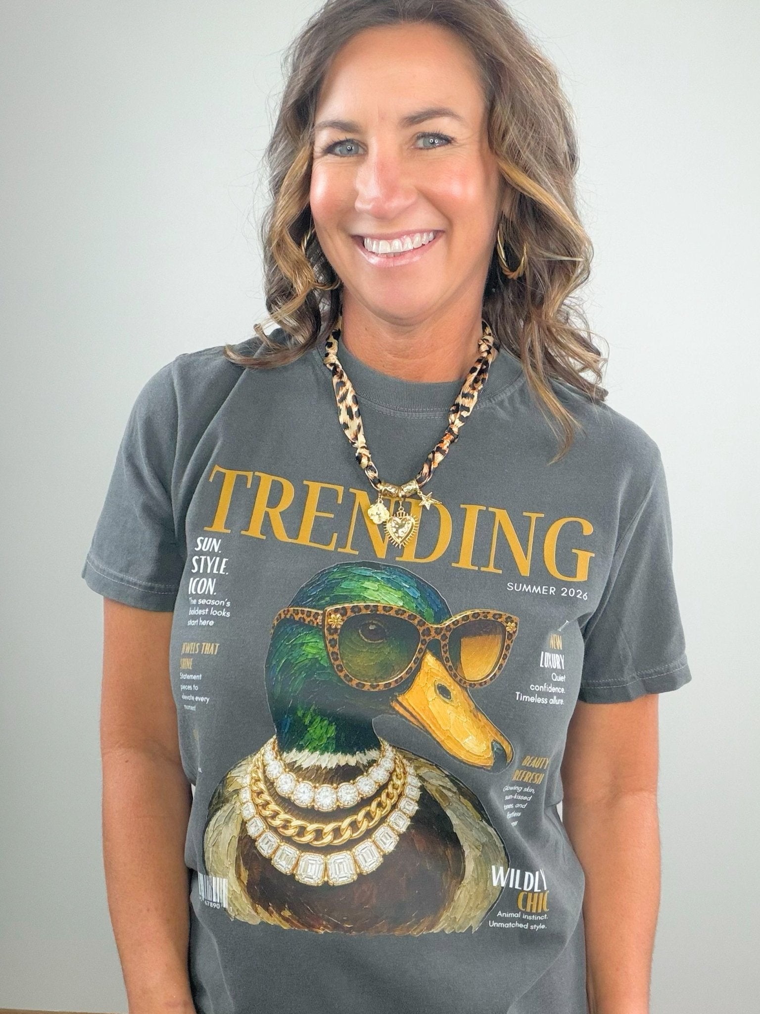 Cover Girl Mallard Graphic Tee - Jessi Jayne Boutique