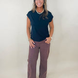 Streamline Cap Sleeve Top - Jessi Jayne Boutique