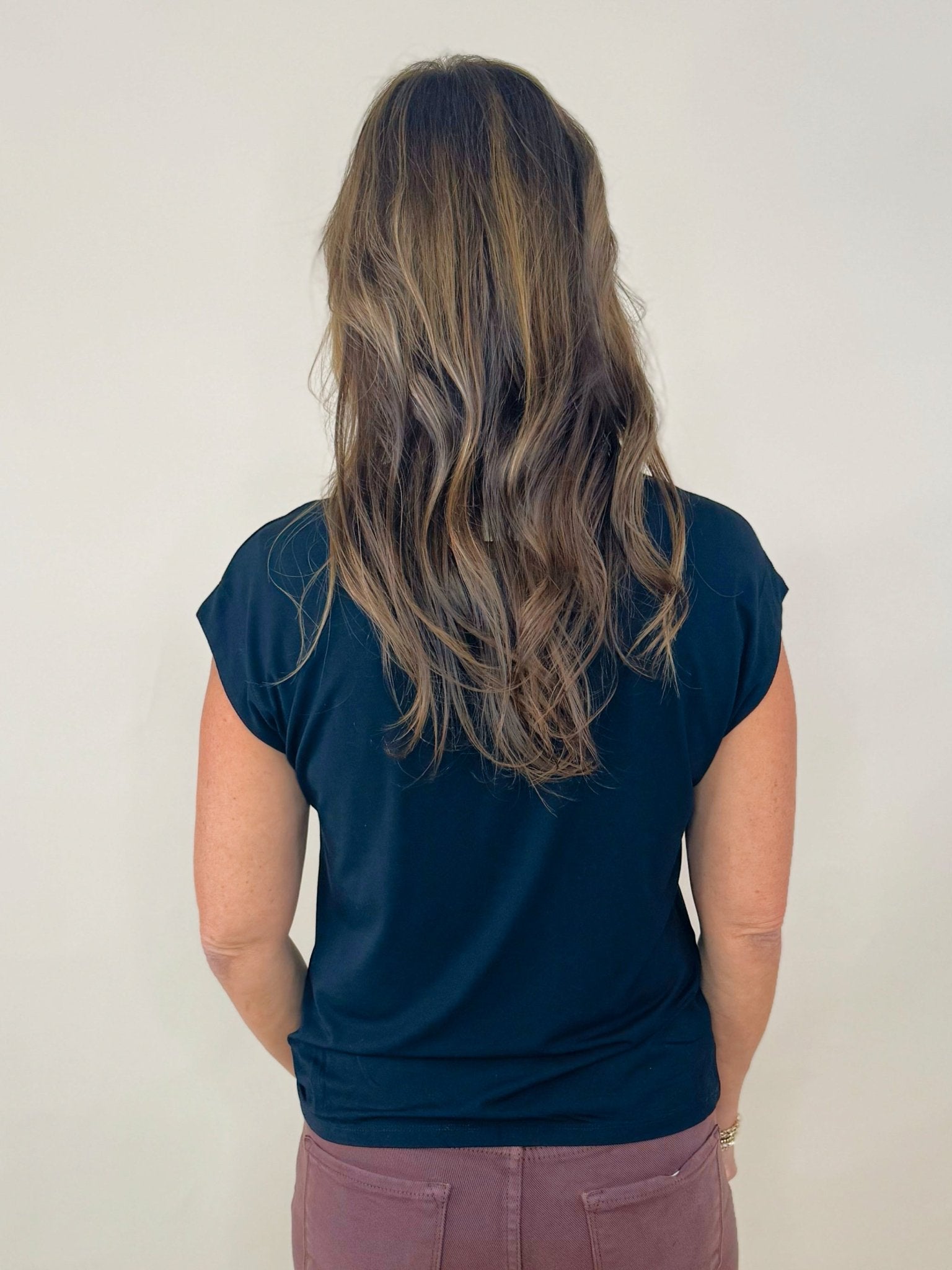 Streamline Cap Sleeve Top - Jessi Jayne Boutique