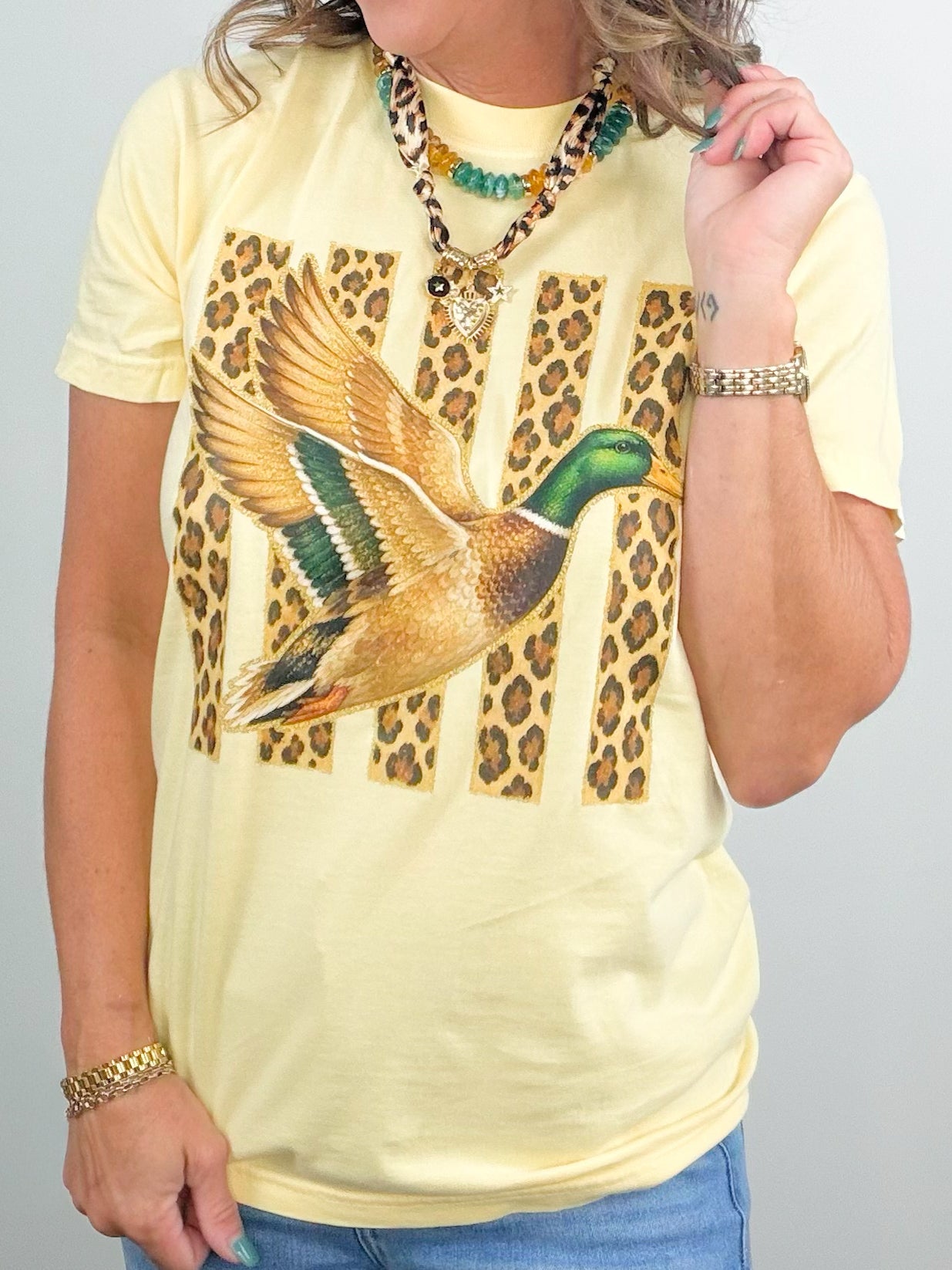 Wild Wings Mallard Graphic Tee - Jessi Jayne Boutique