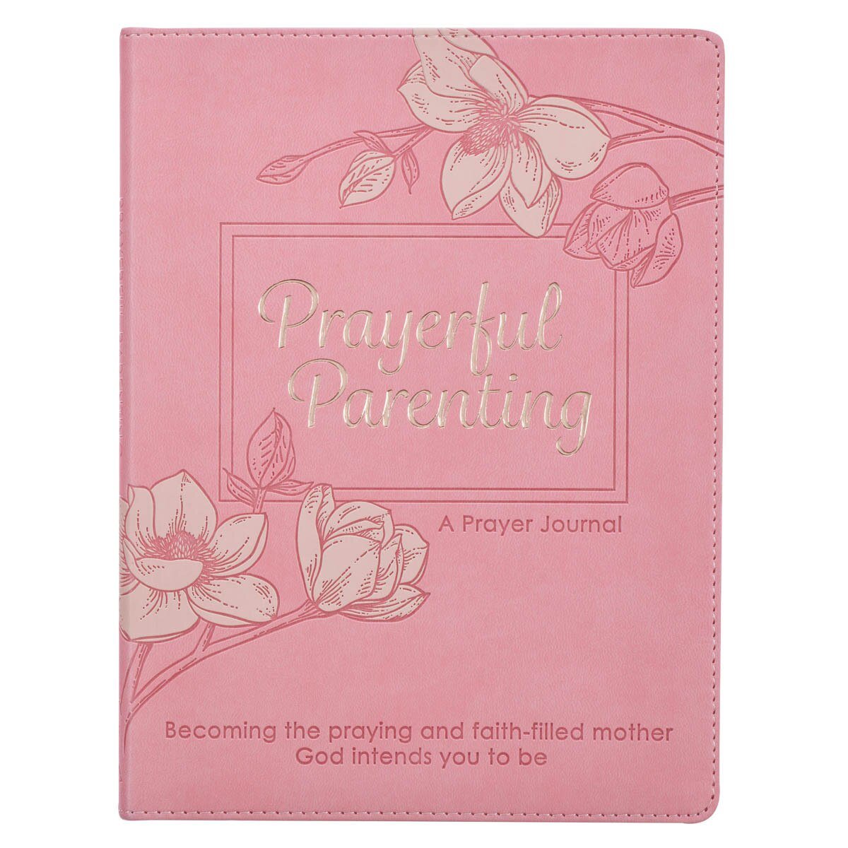 Prayerful Parenting Pink Faux Leather Prompted Prayer Journal - Jessi Jayne Boutique