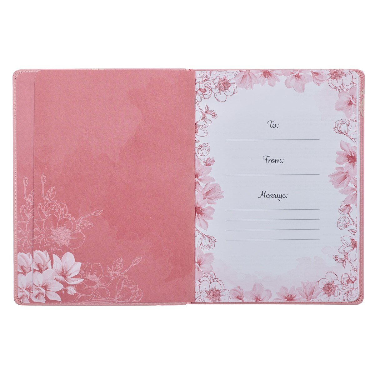 Prayerful Parenting Pink Faux Leather Prompted Prayer Journal - Jessi Jayne Boutique