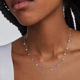 Kendra Scott Amelia Chain Necklace in Silver