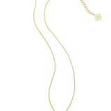 Kendra Scott Ari Heart Gold Pendant Necklace in Ivory Mother-of-Pearl