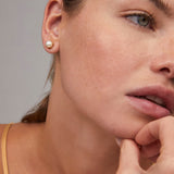 Kendra Scott Ashton Gold Pearl Stud Earrings