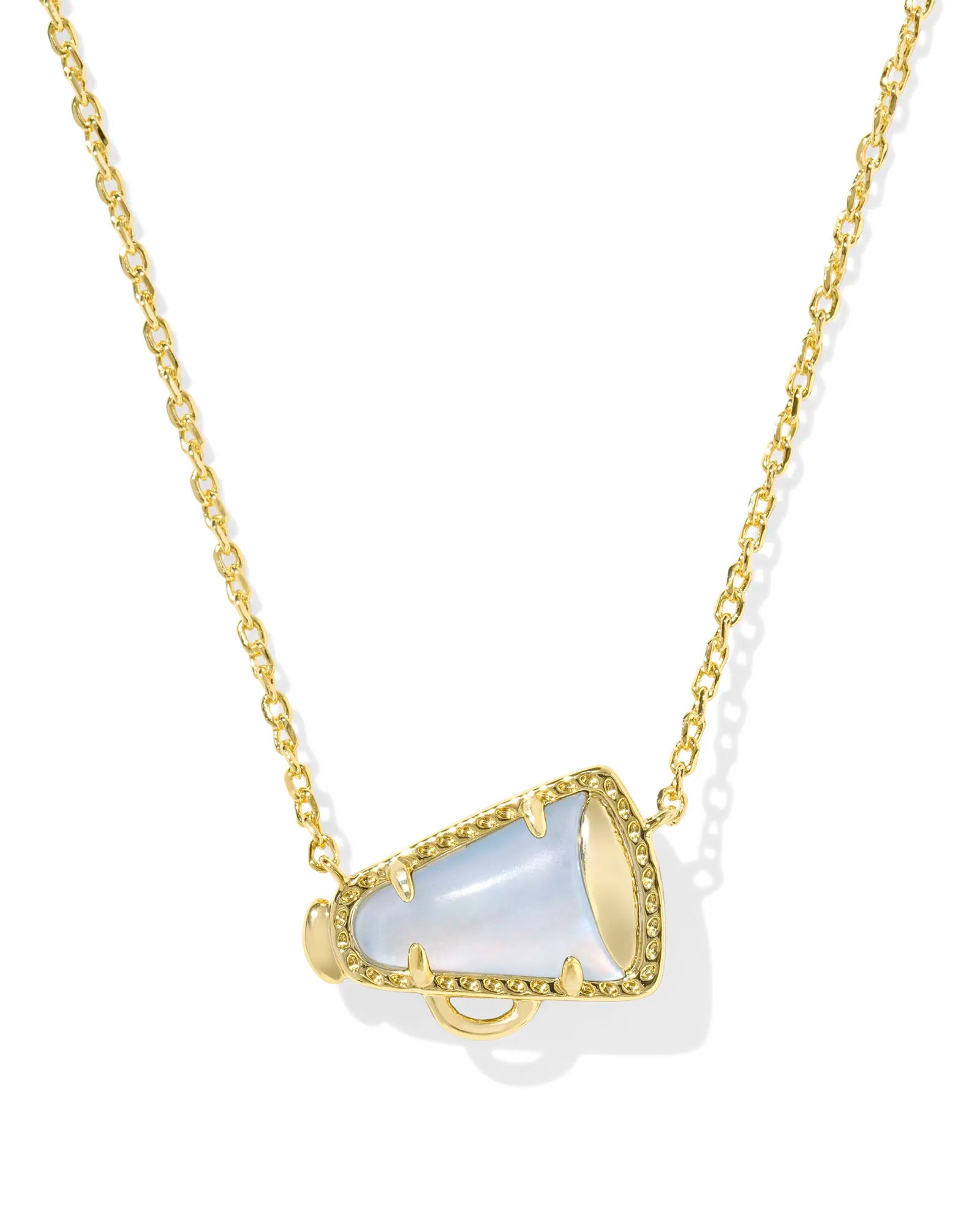 Kendra Scott Cheer Periwinkle Illusion Gold Necklace - Jessi Jayne Boutique