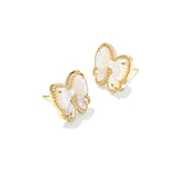 Kendra Scott Haley Bow Gold Stud Earrings - Jessi Jayne Boutique