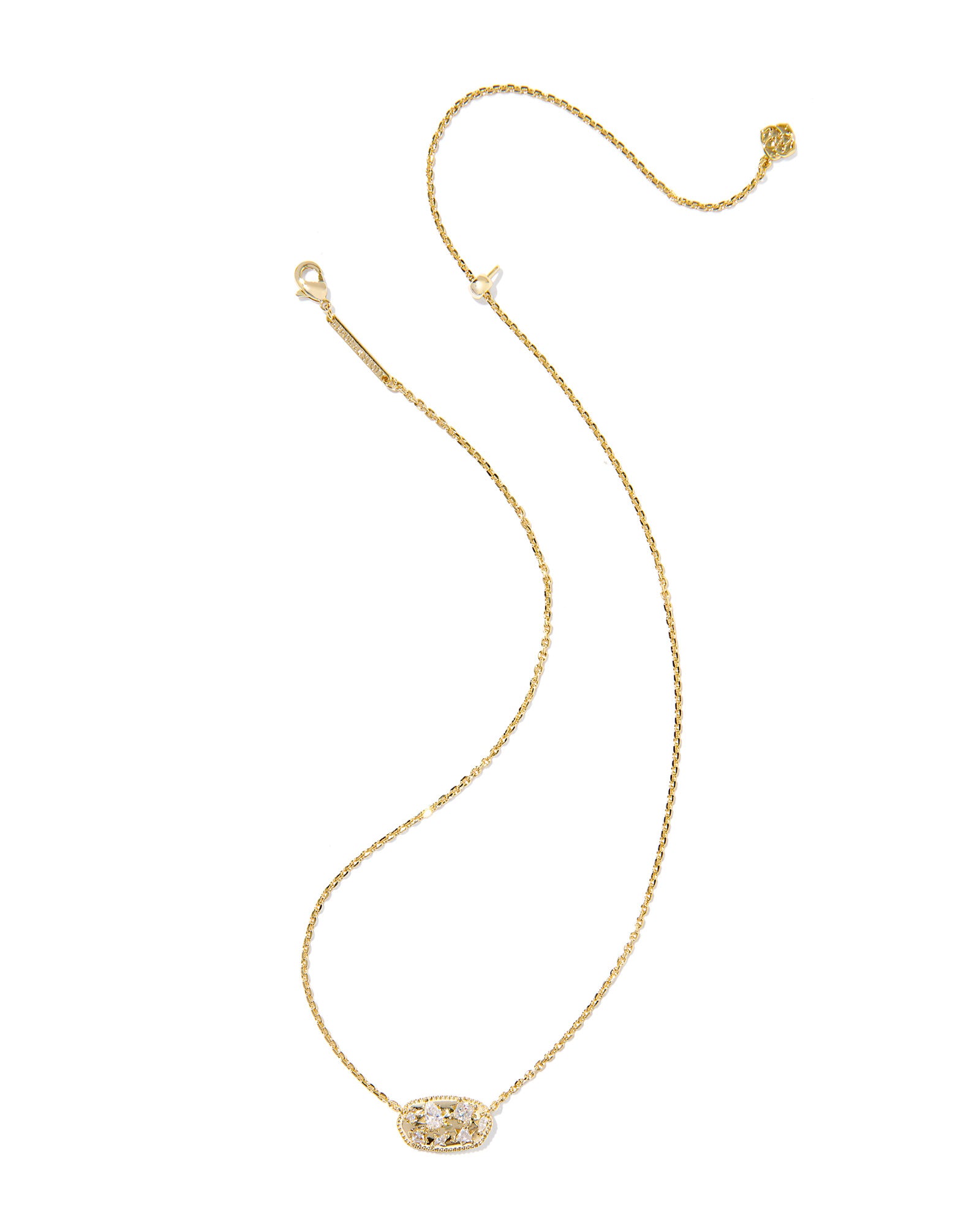 Pink Friday GWP - Scott Holland Crystal Pendant Necklace in White CZ - Jessi Jayne Boutique