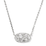Pink Friday GWP - Scott Holland Crystal Pendant Necklace in White CZ - Jessi Jayne Boutique