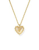Kendra Scott Mallory Rose Gold Locket Pendant Necklace - Jessi Jayne Boutique