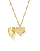 Kendra Scott Mallory Rose Gold Locket Pendant Necklace - Jessi Jayne Boutique