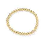 Kendra Scott mini Elaina Stretch Bracelet Gold Iridescent Drusy - Jessi Jayne Boutique