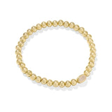 Kendra Scott mini Elaina Stretch Bracelet Gold Iridescent Drusy - Jessi Jayne Boutique