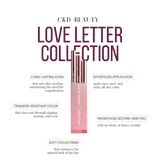The Love Letter Collection - Peel-Off Lip Stain Trio