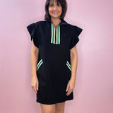 Sporty Chic Flutter Sleeve Dress - Jessi Jayne Boutique