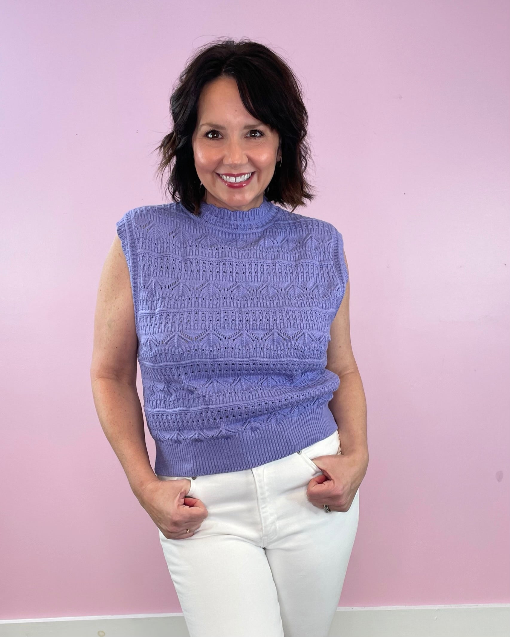 Lavender Luxe Knit Tank - Jessi Jayne Boutique