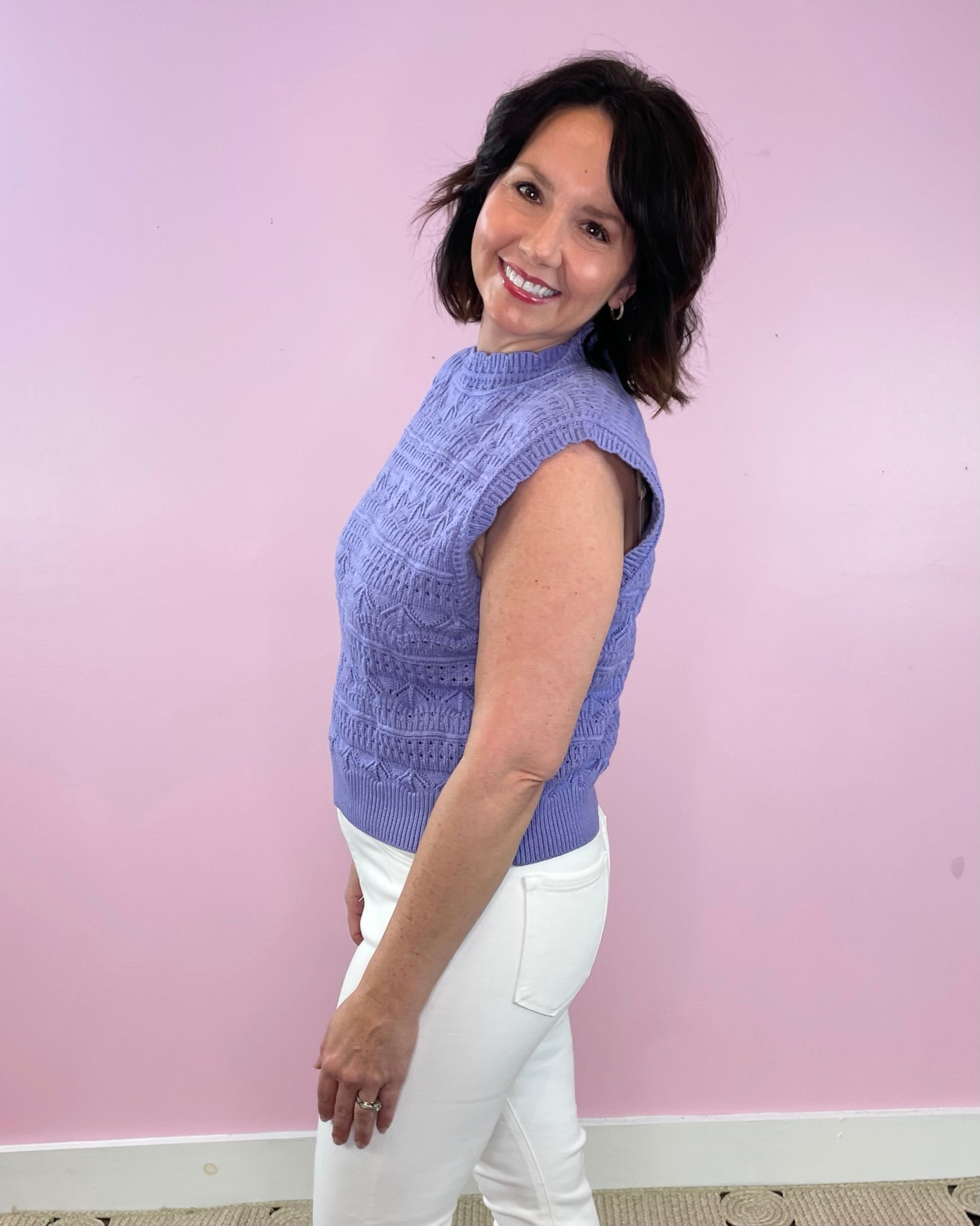Lavender Luxe Knit Tank - Jessi Jayne Boutique