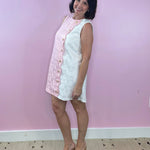 Blush and Bloom Scalloped Shift Dress - Jessi Jayne Boutique