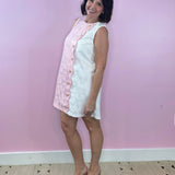 Blush and Bloom Scalloped Shift Dress - Jessi Jayne Boutique