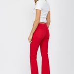 High Rise Ankle Flare