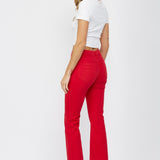 High Rise Ankle Flare