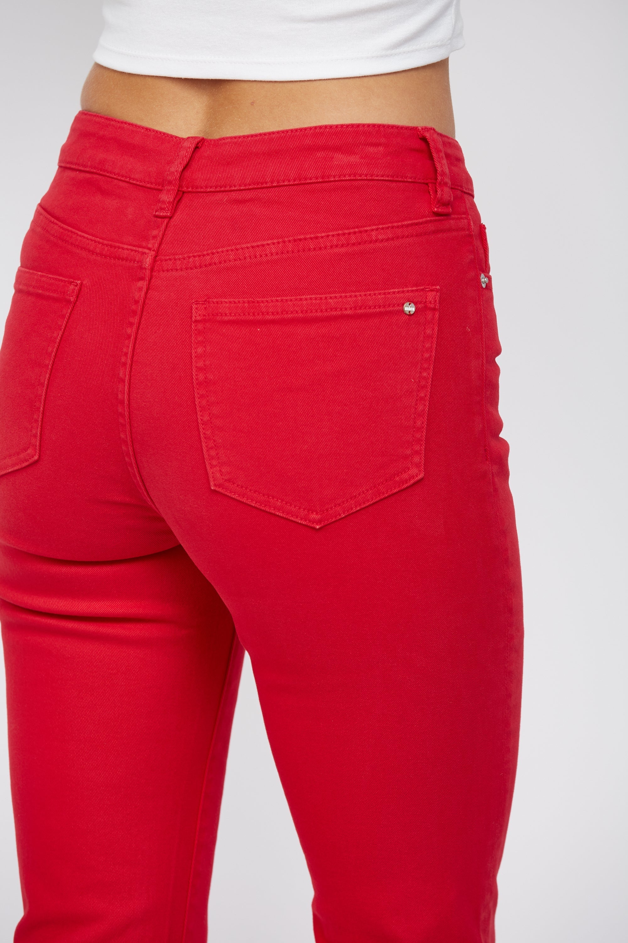High Rise Ankle Flare
