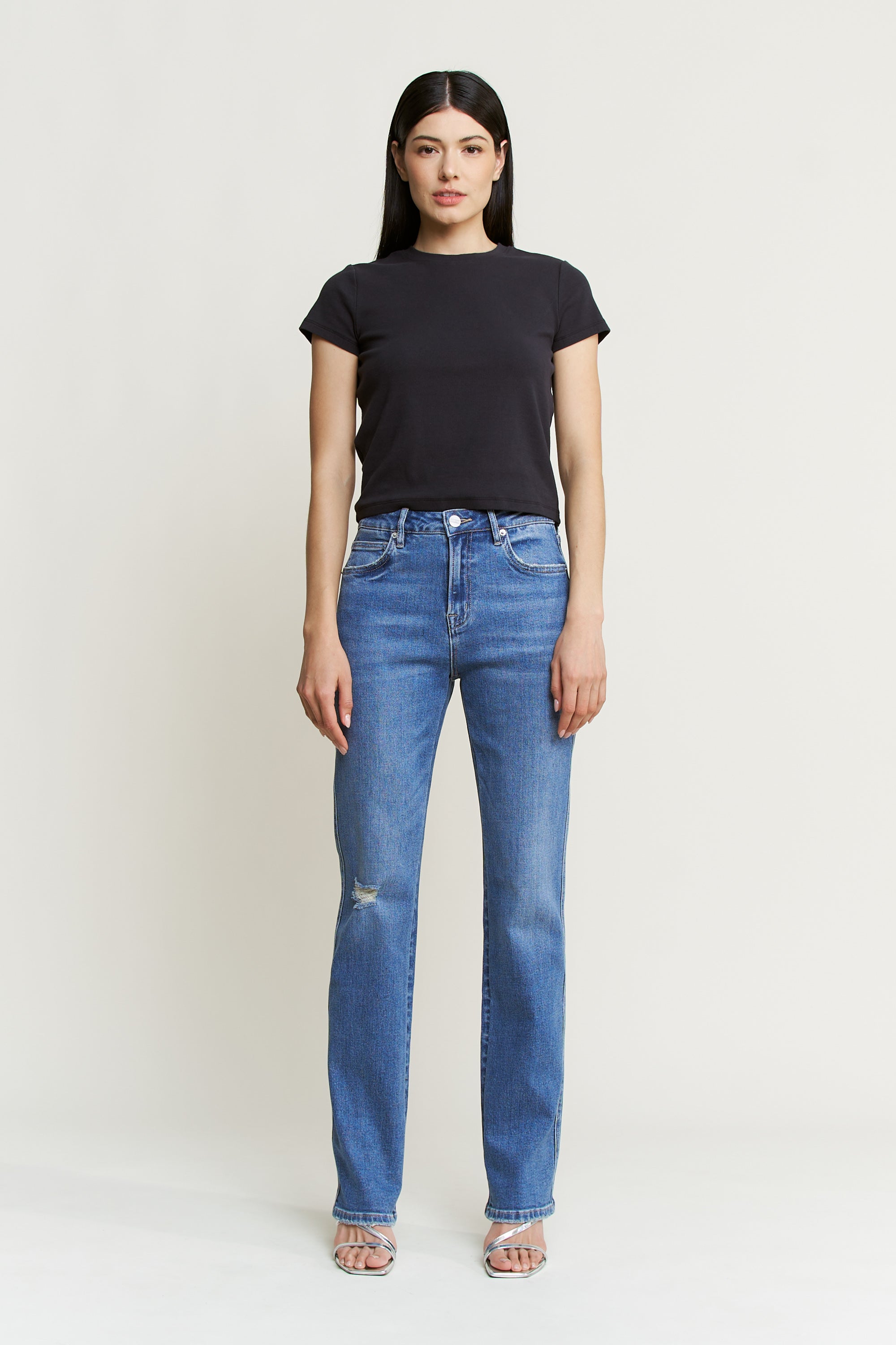 Super High Straight Jeans