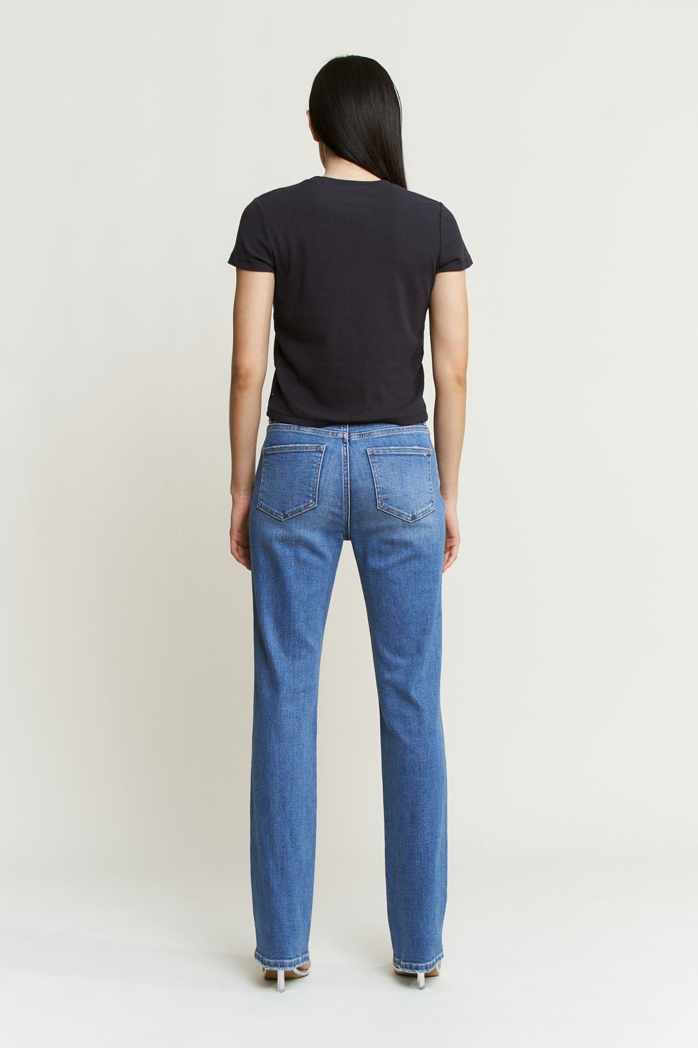 Super High Straight Jeans - Jessi Jayne Boutique