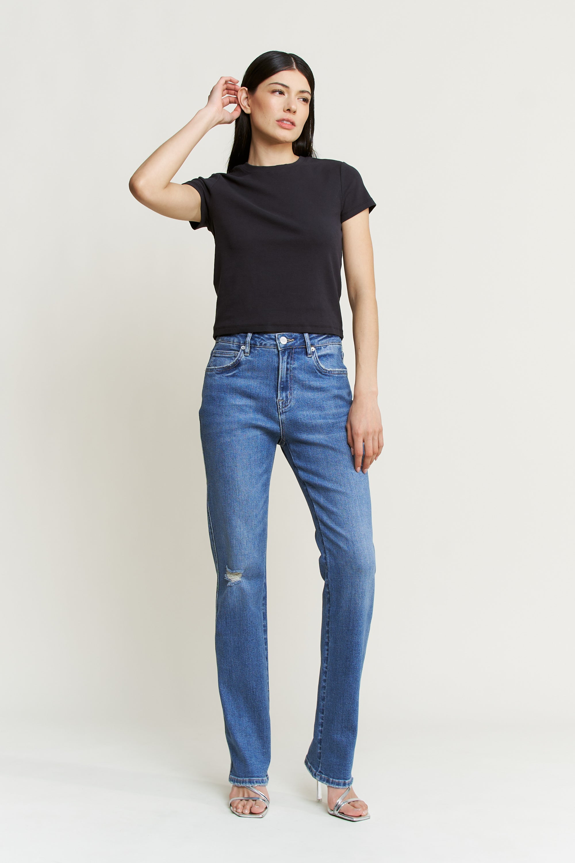 Super High Straight Jeans