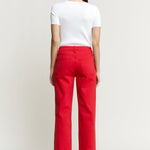 High Rise Straight Leg with Loose Fit