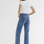 High Rise Wide Leg with Hem Detail