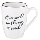 It is Well with My Soul Ceramic Coffee Mug - Jessi Jayne Boutique