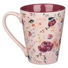 The Plans I Have for You Plum Floral Ceramic Coffee Mug – Jeremiah 29:11 - Jessi Jayne Boutique