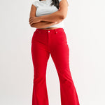 High Rise Ankle Flare