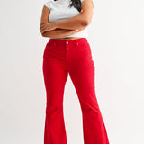 High Rise Ankle Flare
