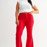 High Rise Ankle Flare