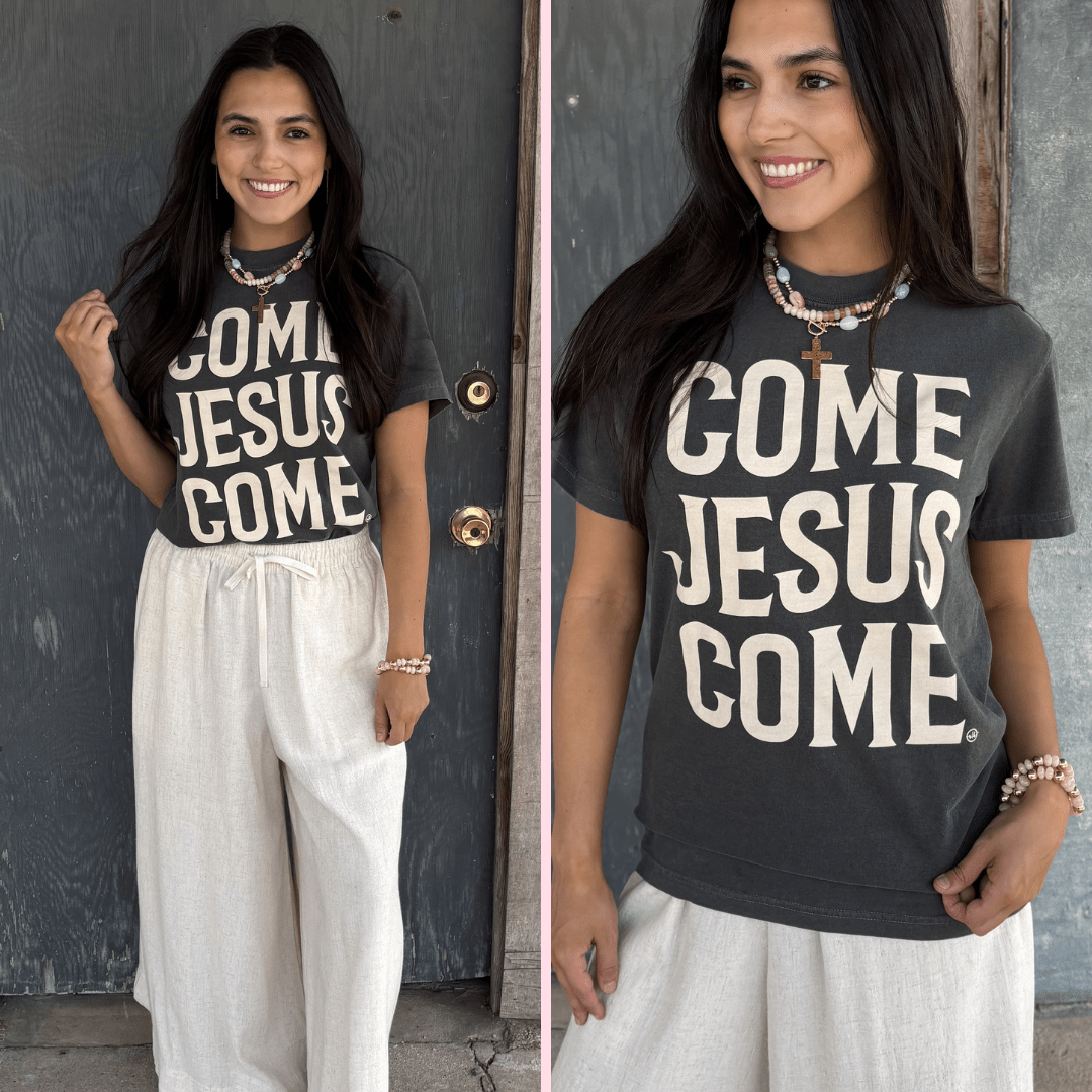 Come Jesus Come Graphic Tee - Jessi Jayne Boutique
