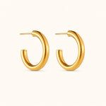Pressie Muse Hoop Earrings Small - Jessi Jayne Boutique
