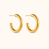 Pressie Muse Hoop Earrings Small - Jessi Jayne Boutique