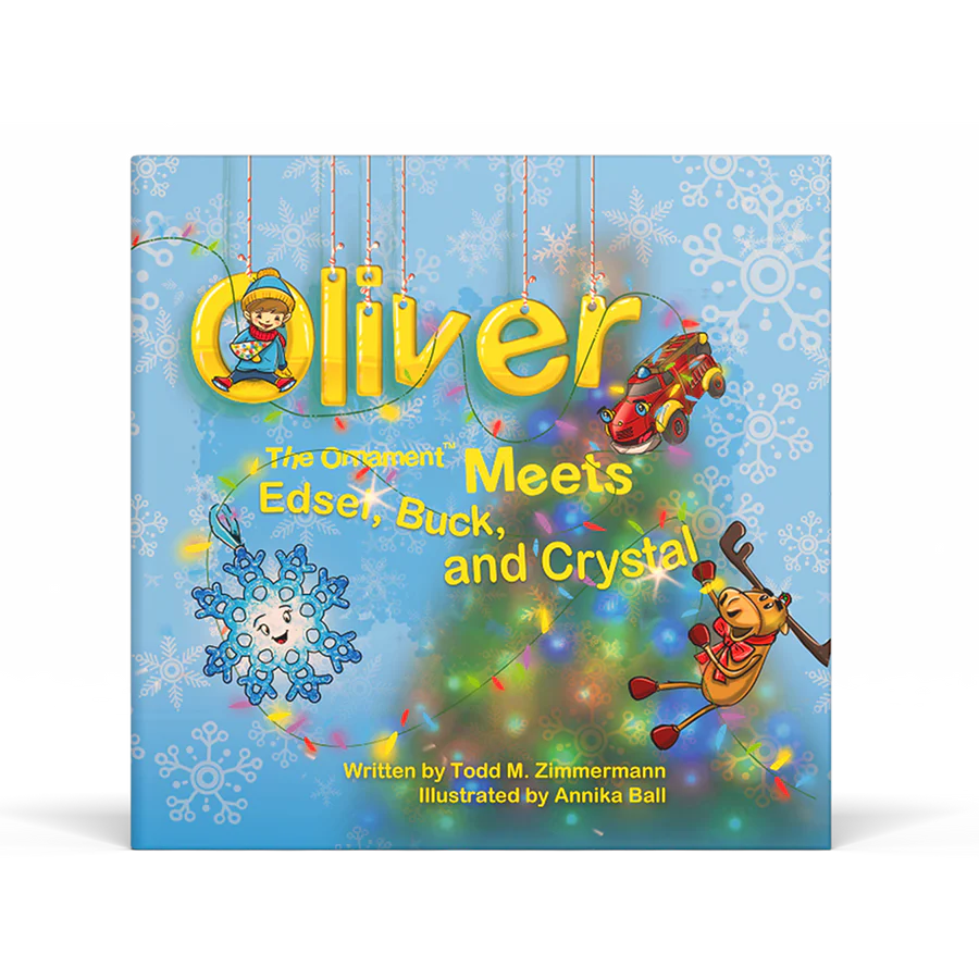 Oliver the Ornament Meets Edsel, Buck And Crystal Book 6 - Jessi Jayne Boutique