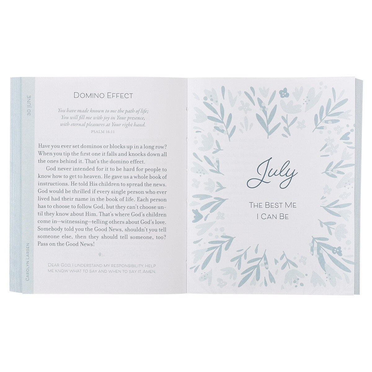 Pink Floral Softcover One - Minute Devotions for Girls - Jessi Jayne Boutique