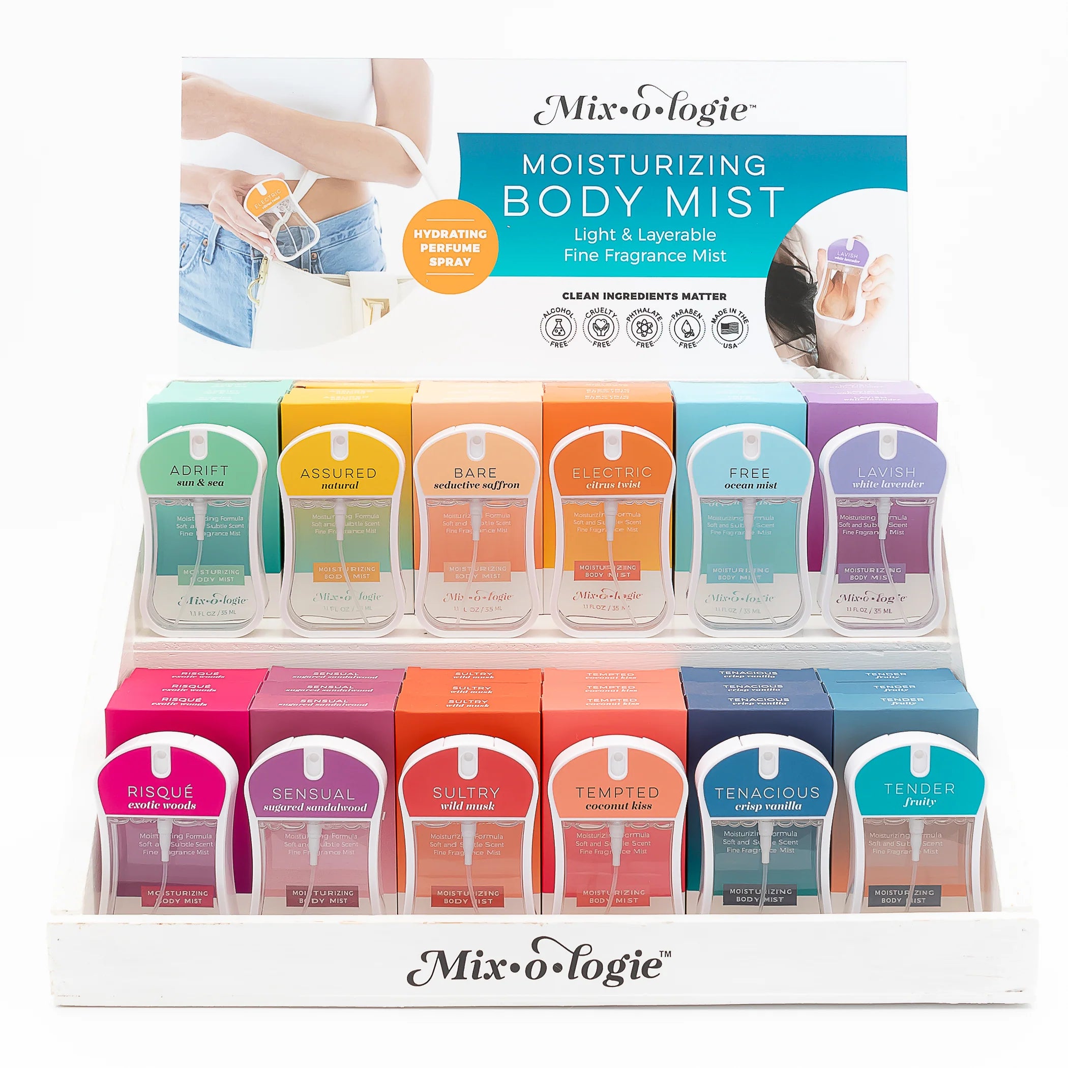 Mixologie Moisturizing Body Mist Perfume - Jessi Jayne Boutique