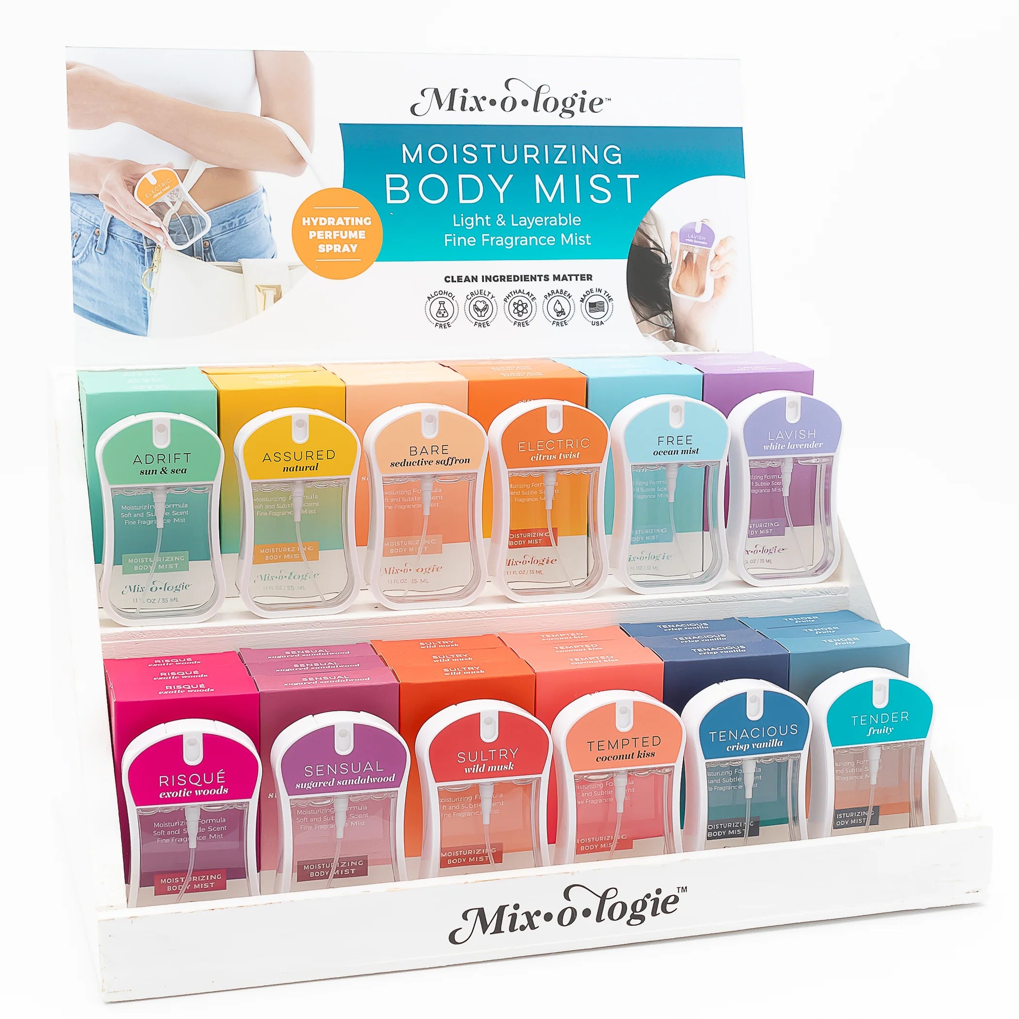 Mixologie Moisturizing Body Mist Perfume - Jessi Jayne Boutique