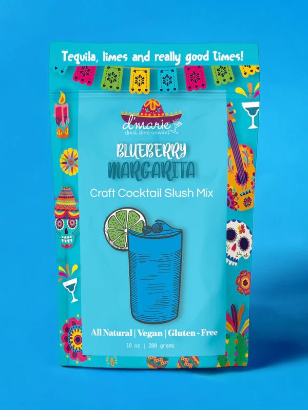 Blueberry Margarita Craft Cocktail Slush Mix - Jessi Jayne Boutique