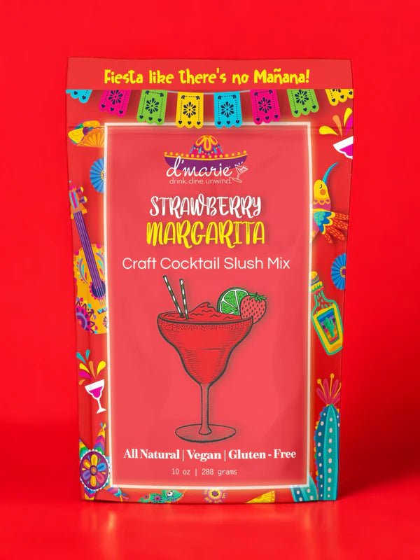 Strawberry Margarita Craft Cocktail Slush Mix - Jessi Jayne Boutique